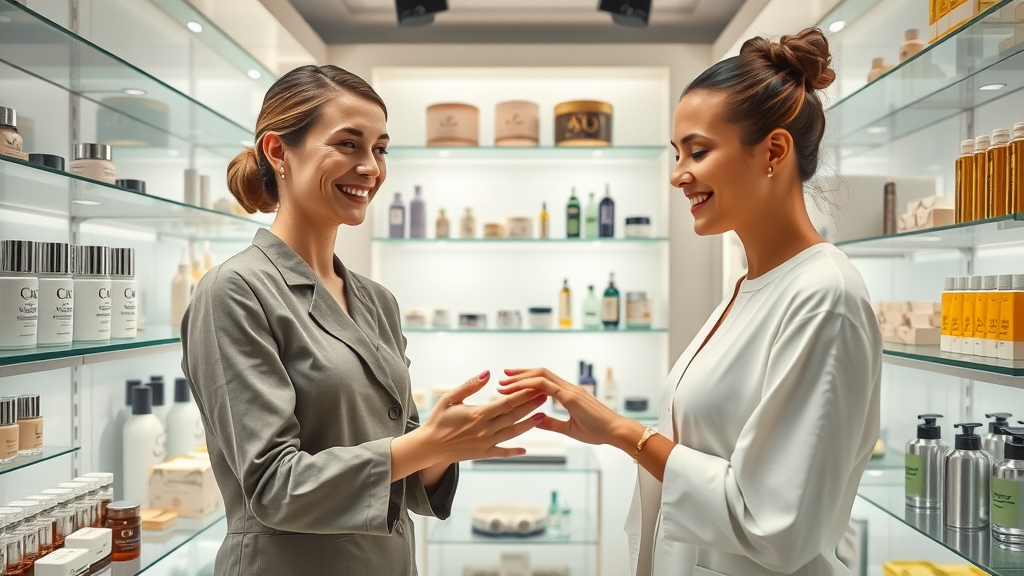 spa retail display spa marketing increase spa revenue