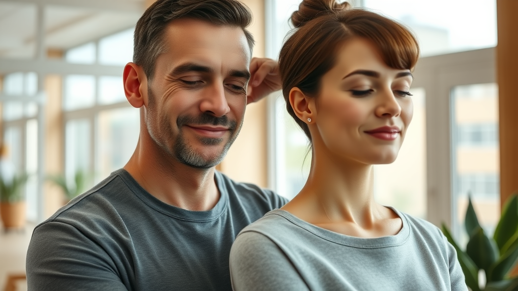Chiropractic health adjustment for fast relief in modern wellness clinic