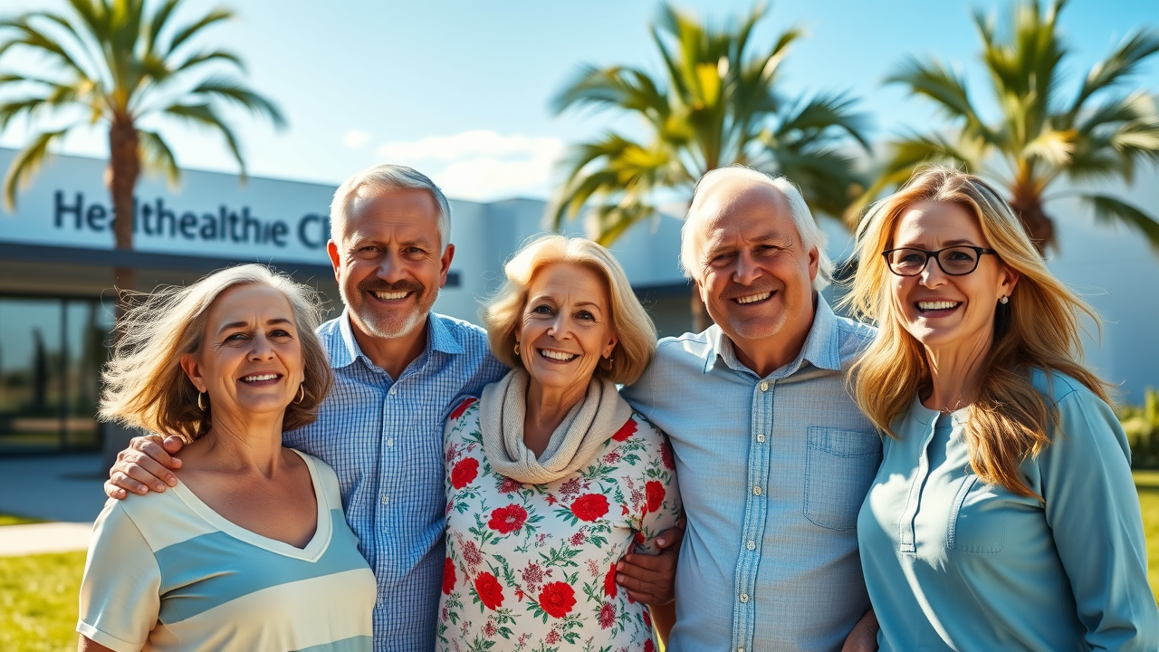 Healthy Mandurah family enjoying wellness outside best chiropractor clinic.