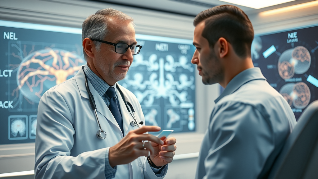 neurofeedback clinician mapping brain activity for personalized training
