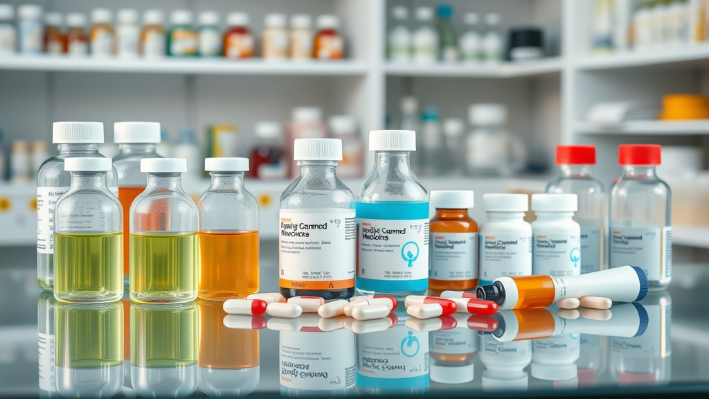 Custom compounded medications shown, highlighting pharmaceutical compounding variety