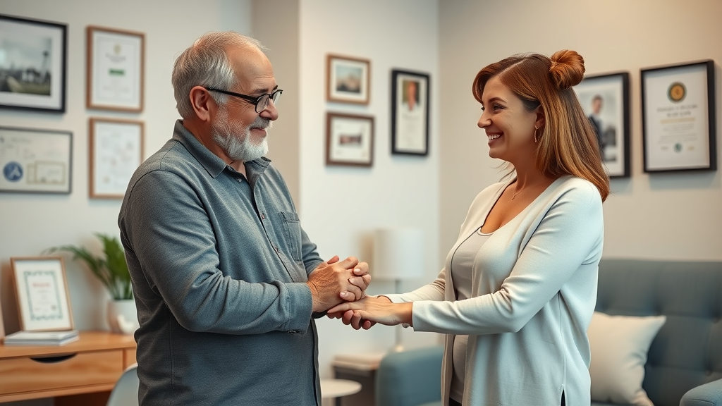 Plastic surgery patient care with family support during follow-up in clinic