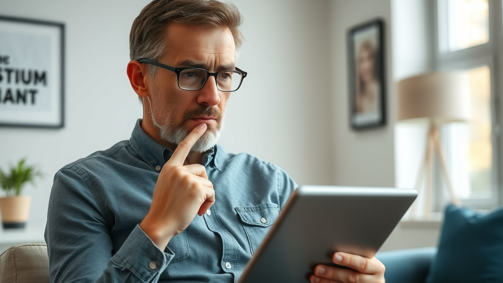 adult reviewing ADHD neurofeedback treatment protocols - potential drawbacks
