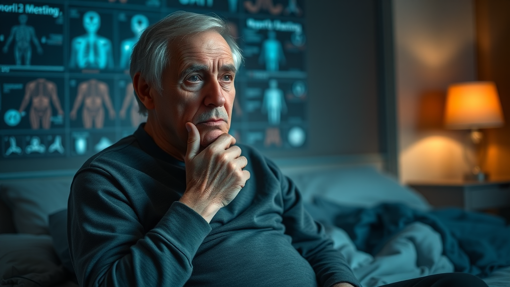 concerned elderly person thinking about sleep vascular health brain vessels dementia heart disease new study reveals how poor sleep directly harms the brain’s vascular system
