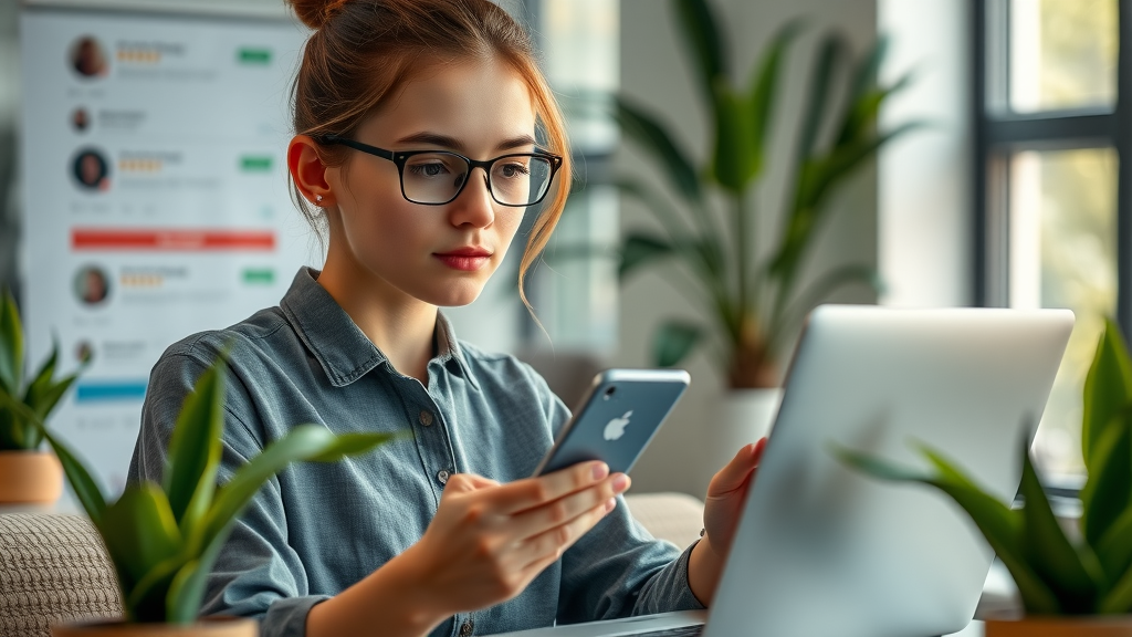 spa social media manager managing negative reviews and positive feedback