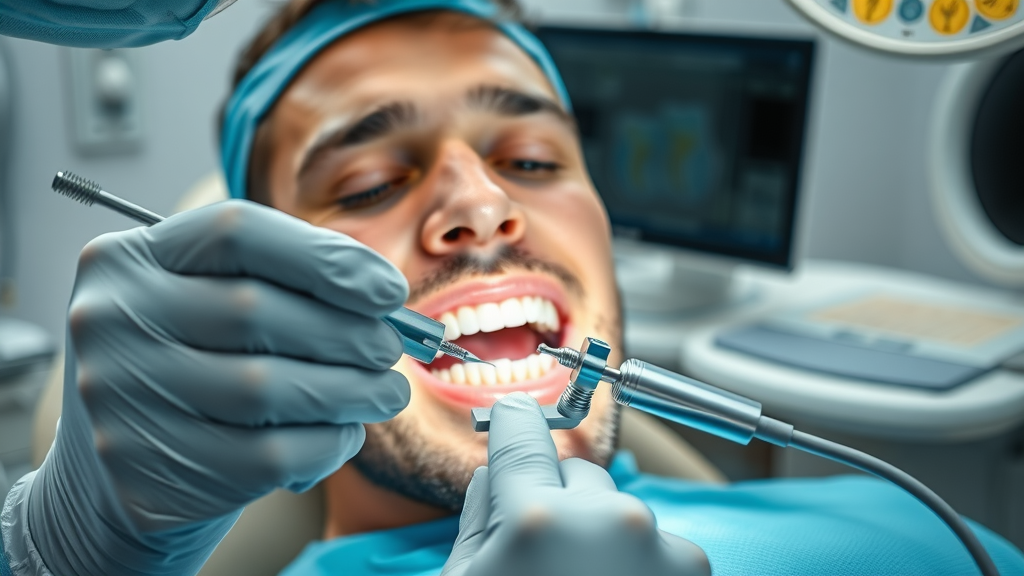 Dental tchnology innovative dental implant surgery with advanced tools