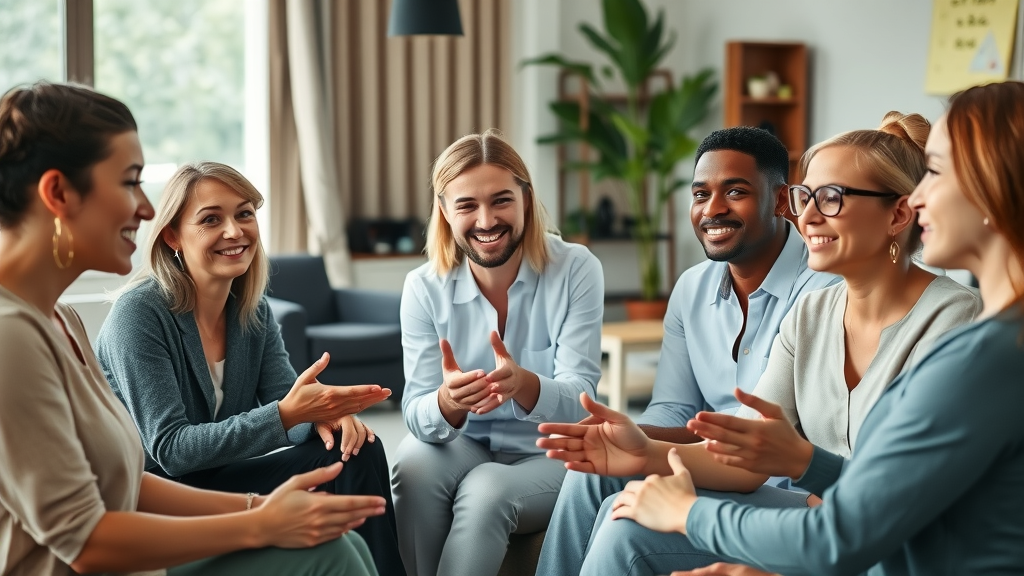professional spa team building a thriving salon culture in a collaborative team meeting