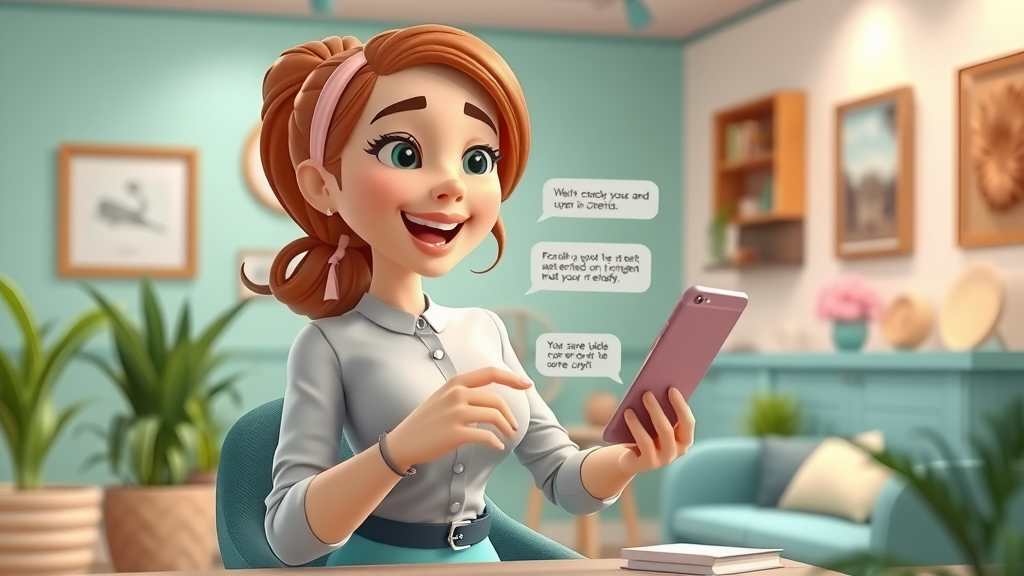 Text message marketing for spas with no time - spa owner sending text promotions