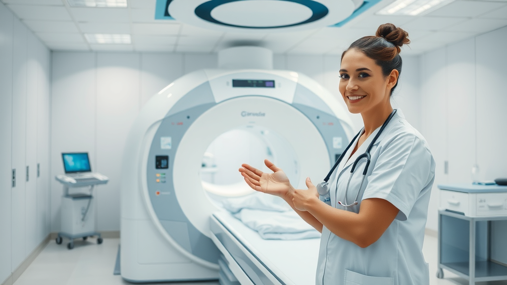 Cutting-edge imaging center highlighting health essentials in care