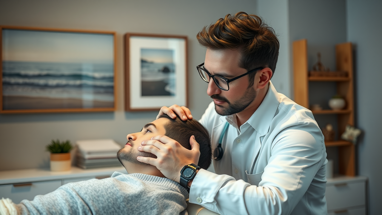 Best chiropractor Mandurah providing gentle adjustment in soothing setting.