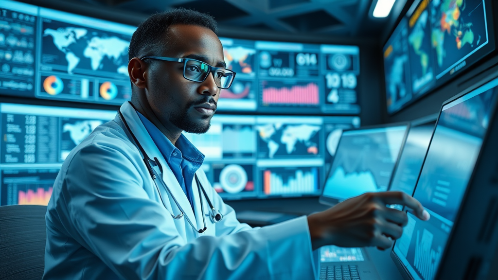 Data-driven advances: Ugandan epidemiologist updates real-time disease dashboards