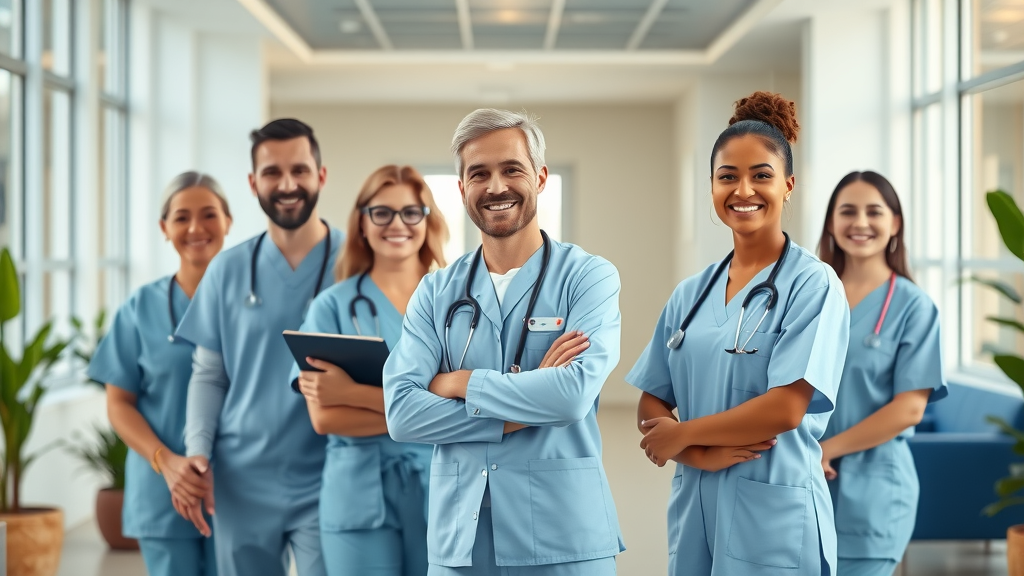 Welcoming medical team ready to assist at Niagara Falls neck pain treatment center