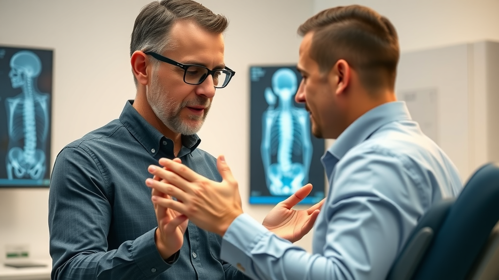 Dr. Matthew Ferris explains digital spine imaging at Elite Spine Care Chiropractic
